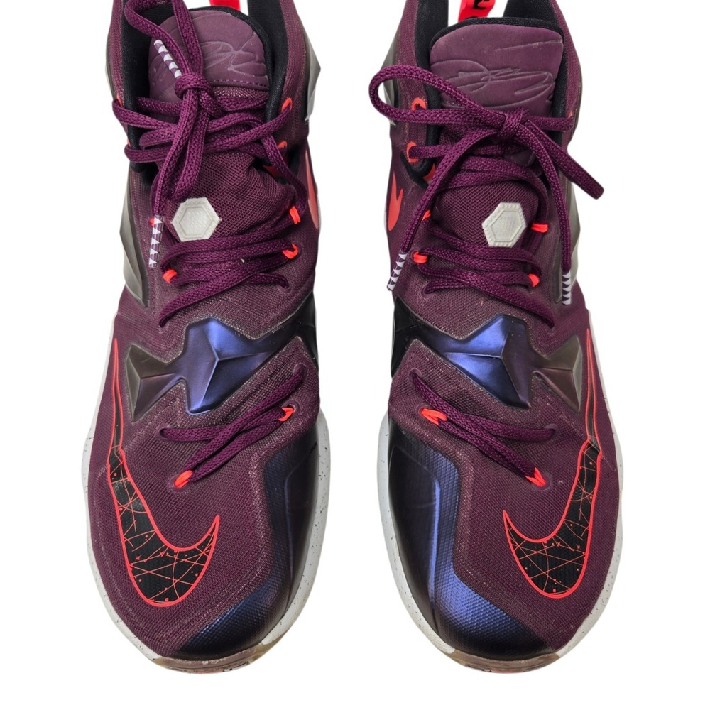 Nike Labron James 13 Mulberry Purple Mens US 12 Shoes Style Code 807219-500 - Picture 3 of 16